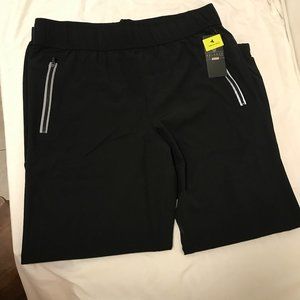 Balance Collection Men's Light Weight Black Athleisure Drawstring Pants Sz L NWT